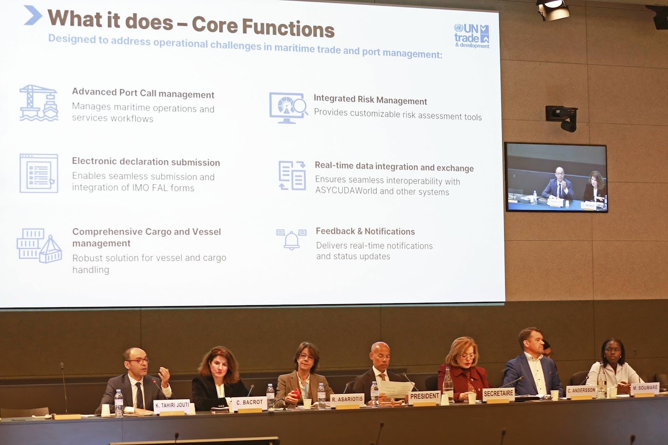 ASYHUB Maritime Presented as Maritime Single Window at UN Trade and Development’s 12th Expert Meeting on Transport and Trade Logistics