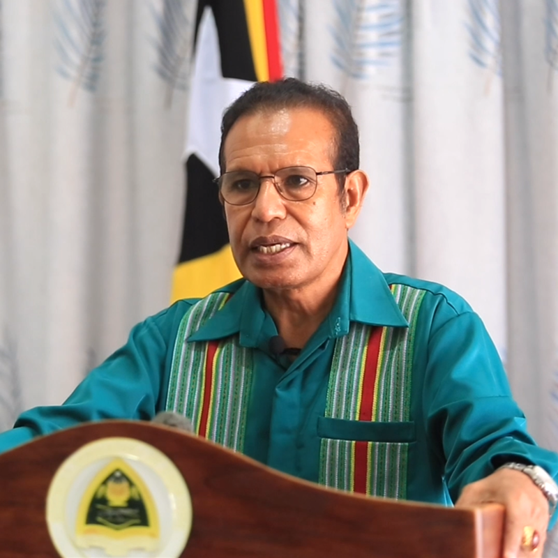 O Primeiro-Ministro de Timor-Leste apresenta oficialmente o lançamento da Janela Única baseada na ASYCUDA
